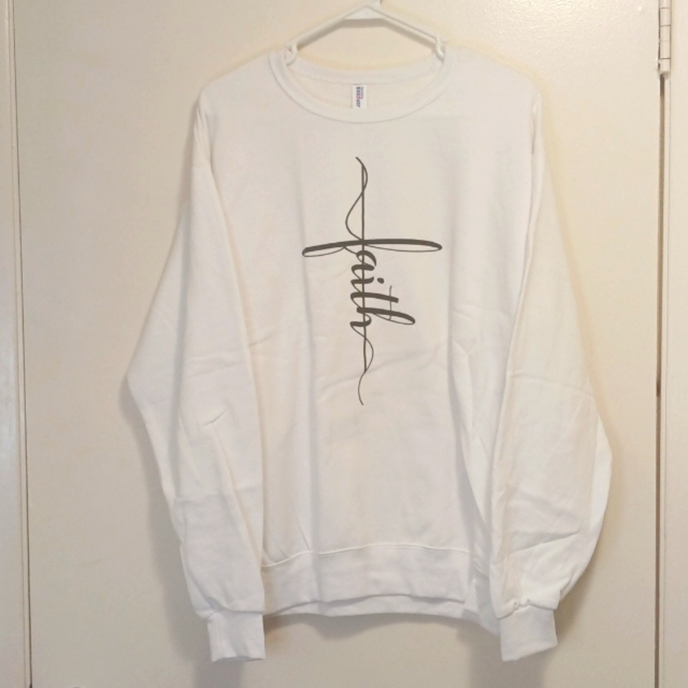 Jerzees Medium Graphic Sweat Shirt